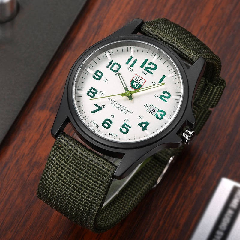 Woven Nylon Men's Watch